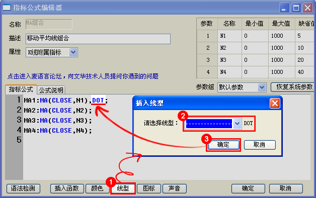 文华财经图表使用